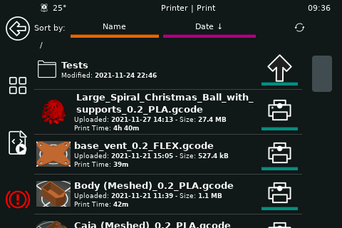 Print Panel